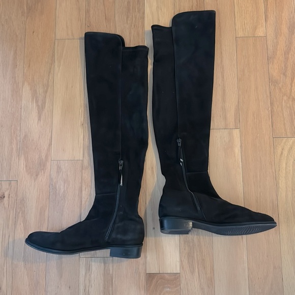 Stuart Weitzman | Black Suede | Over-the Knee Boot | size 6 - Picture 4 of 8